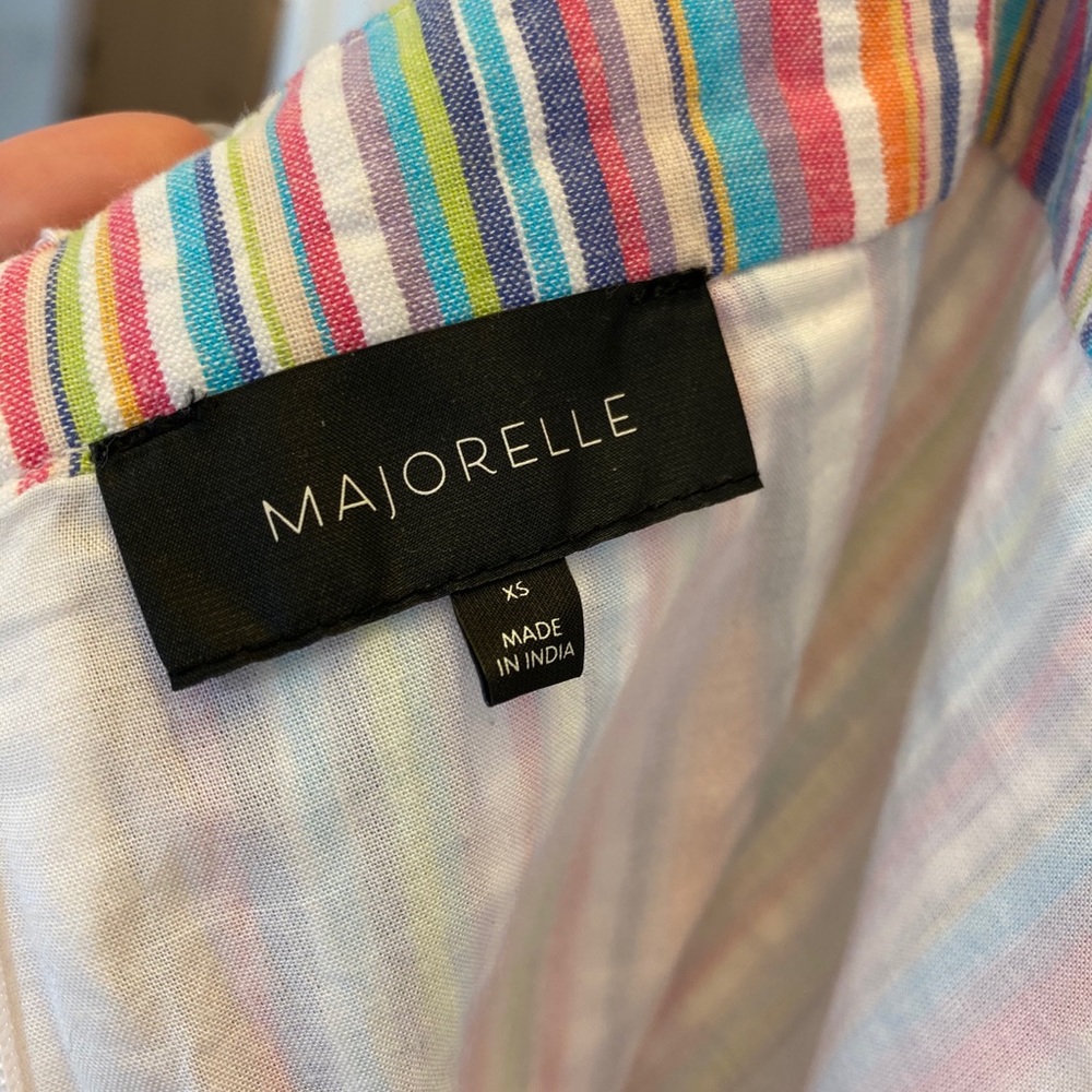 NWOT MAJORELLE Melanie Short in Rainbow XSmall - Picture 5 of 8